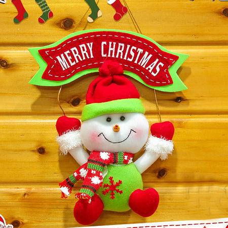 Christmas Decorations For Home Xmas Snowman Ornaments Party Christmas Tree Decor Lovely Christmas Snowman Hanging Navidad 2019