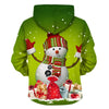 Unisex Men Women 2019 Christmas Ugly Cat Funny Snowman Christmas sweater Pockets  Funny Christmas Party