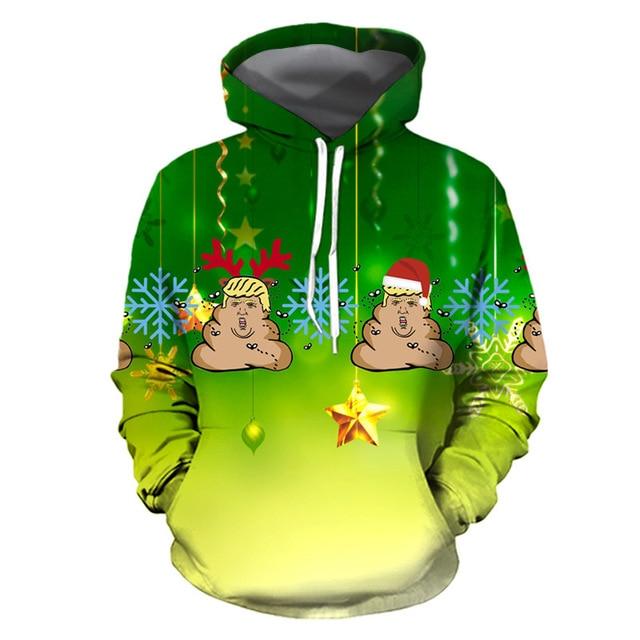 Unisex Men Women 2019 Christmas Ugly Cat Funny Snowman Christmas sweater Pockets  Funny Christmas Party