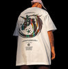 Unisex Unicorn Reflective Print Casual T Shirt Oversize Shirts Short Sleeves Couple Clothes