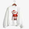 Fashion Christmas Sweater Black Long Sleeve Women Ladies Femme Harajuku Female Clothes Plus Size Winter New Year Pullover