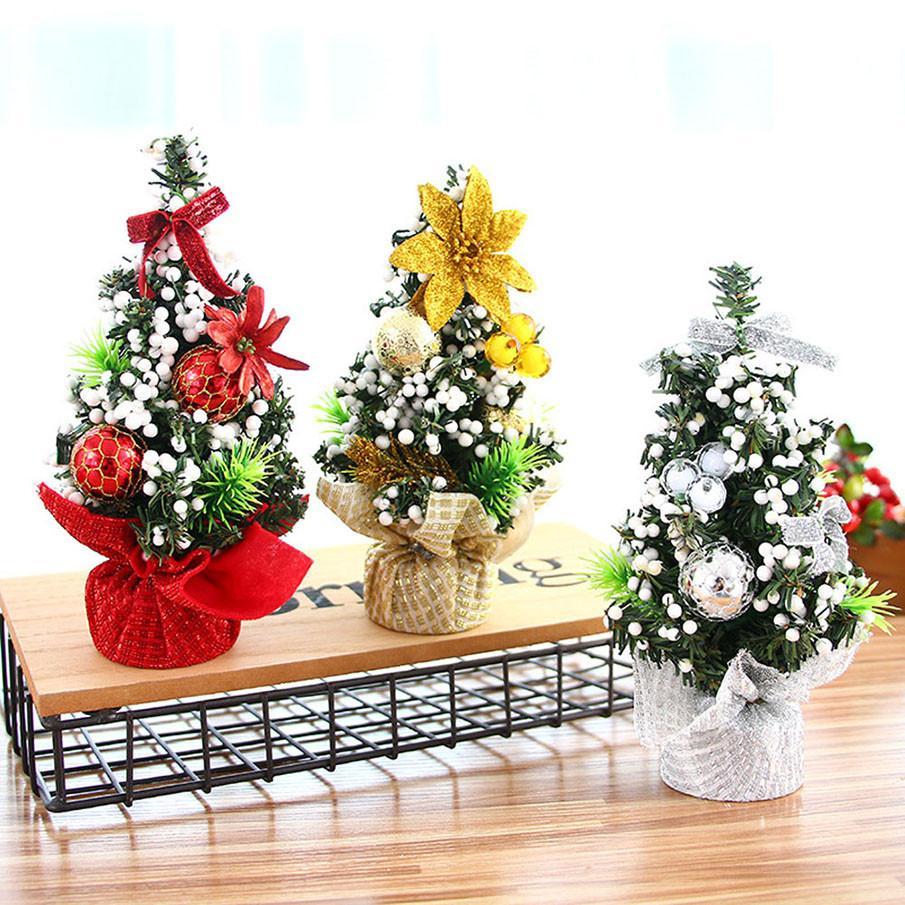 Merry Christmas Tree Bedroom Desk Decoration Toy Doll  Christmas Decorations