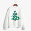 Fashion Christmas Sweater Black Long Sleeve Women Ladies Femme Harajuku Female Clothes Plus Size Winter New Year Pullover
