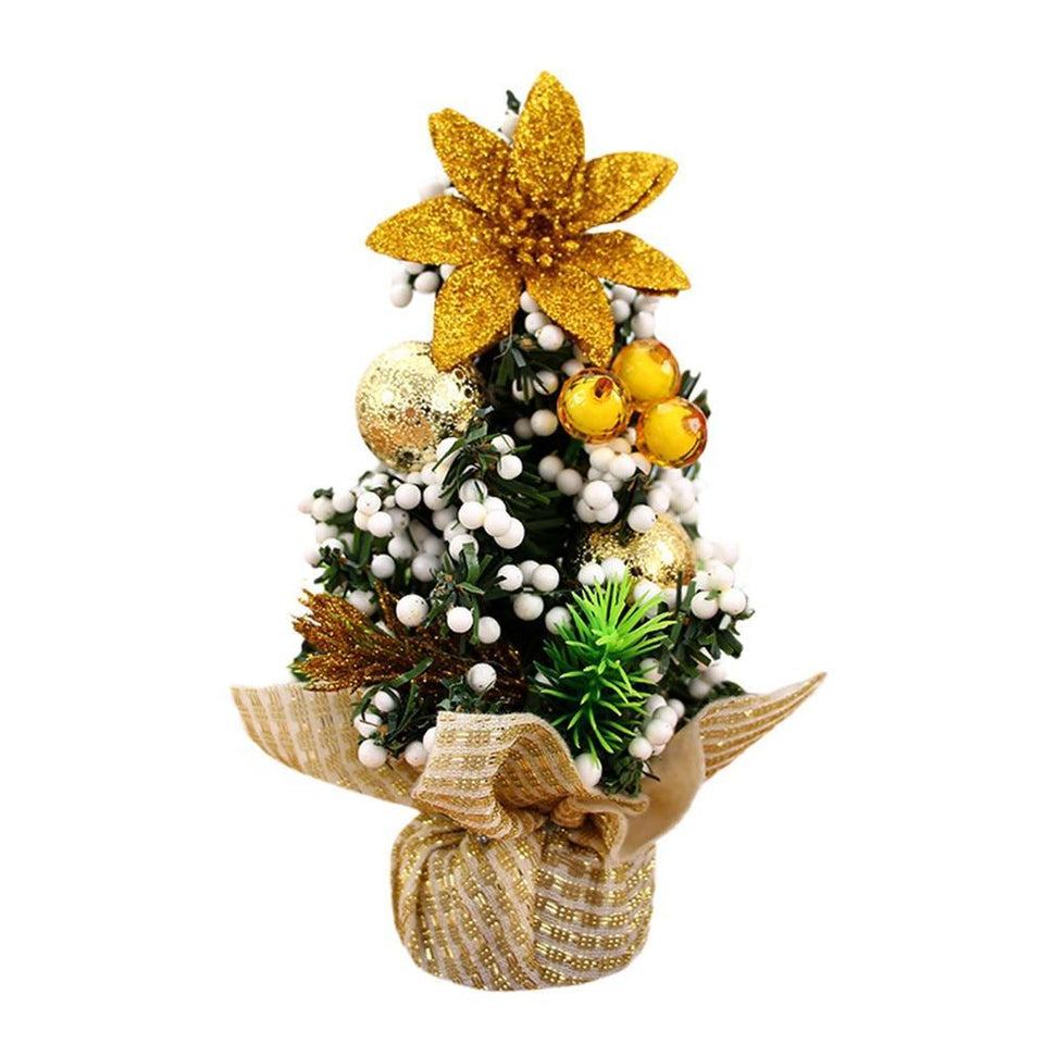 Merry Christmas Tree Bedroom Desk Decoration Toy Doll  Christmas Decorations
