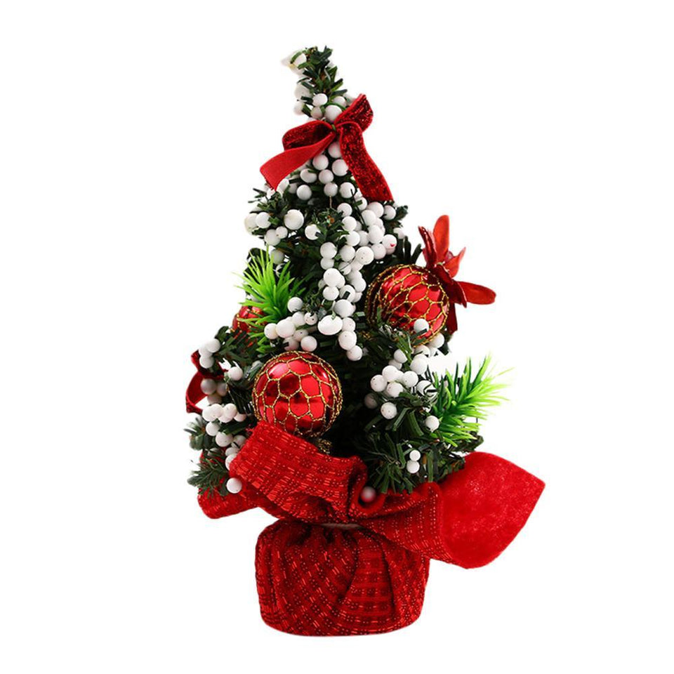 Merry Christmas Tree Bedroom Desk Decoration Toy Doll  Christmas Decorations