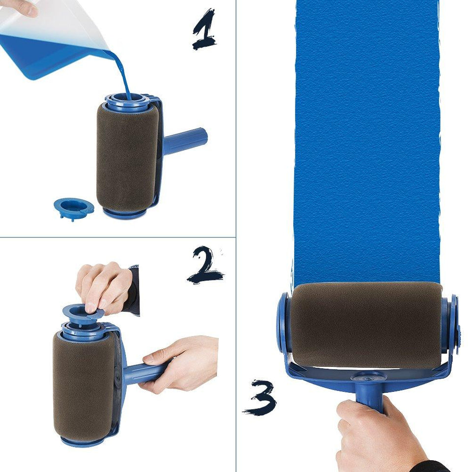MULTIFUNCTIONAL PAINT ROLLER BRUSH TOOLS SET