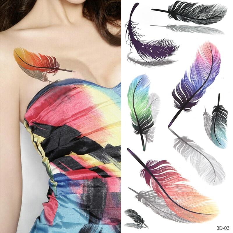 Waterproof Temporary 3D Tattoo Stickers