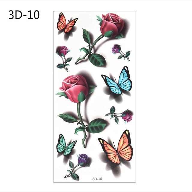 Waterproof Temporary 3D Tattoo Stickers