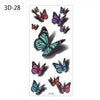 Waterproof Temporary 3D Tattoo Stickers