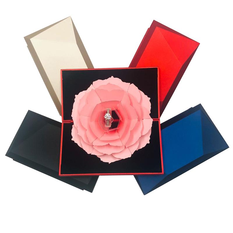Red Rose Ring Box