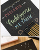 Metallic Brush Pens