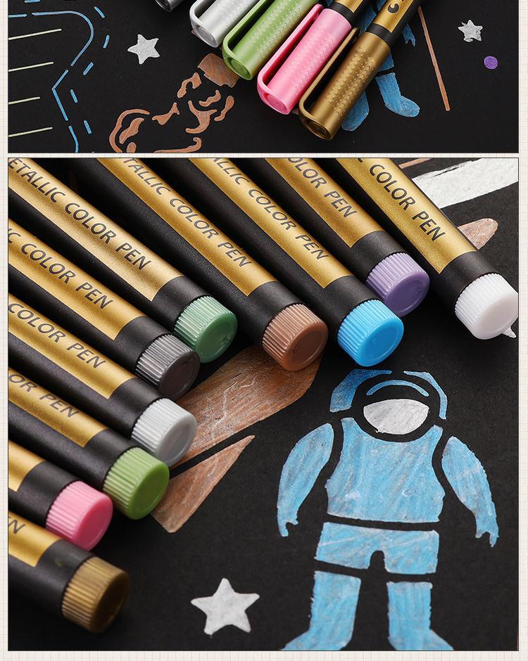 Metallic Brush Pens