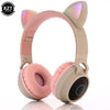 Wireless Cat Ear Headphones Bluetooth Headset