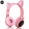 Wireless Cat Ear Headphones Bluetooth Headset