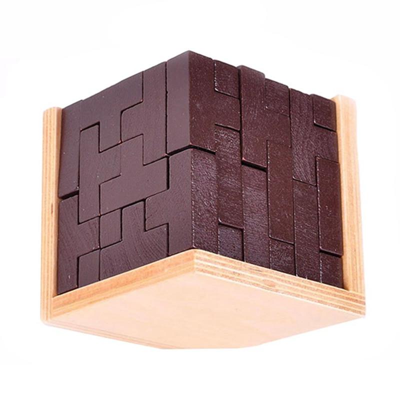 Original 3D Wooden Brain Teaser Puzzle