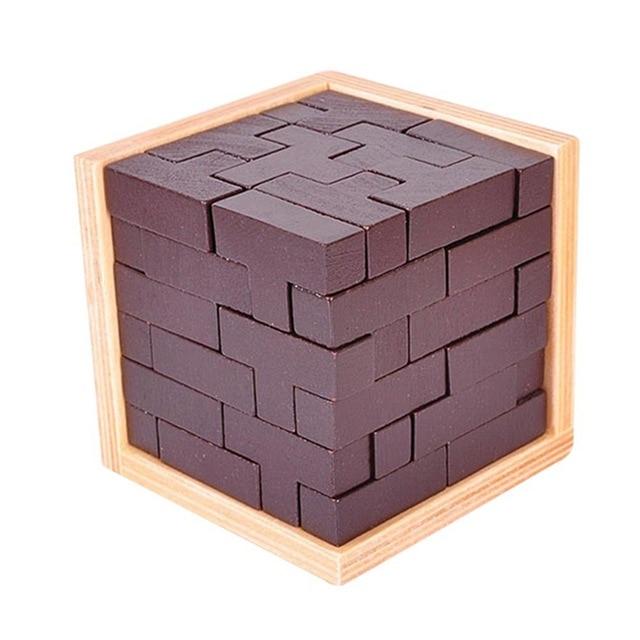 Original 3D Wooden Brain Teaser Puzzle