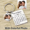 Personalized Calendar Keychain