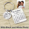 Personalized Calendar Keychain