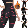 Women High Waist Thigh Trimmer Neoprene Sweat Shapewear Slimming Leg Body Shapers Adjustable Waist Trainer Slimming Belt