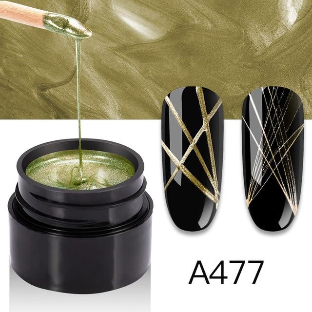 Glow in the Dark Spider Nail Gel 3PCS