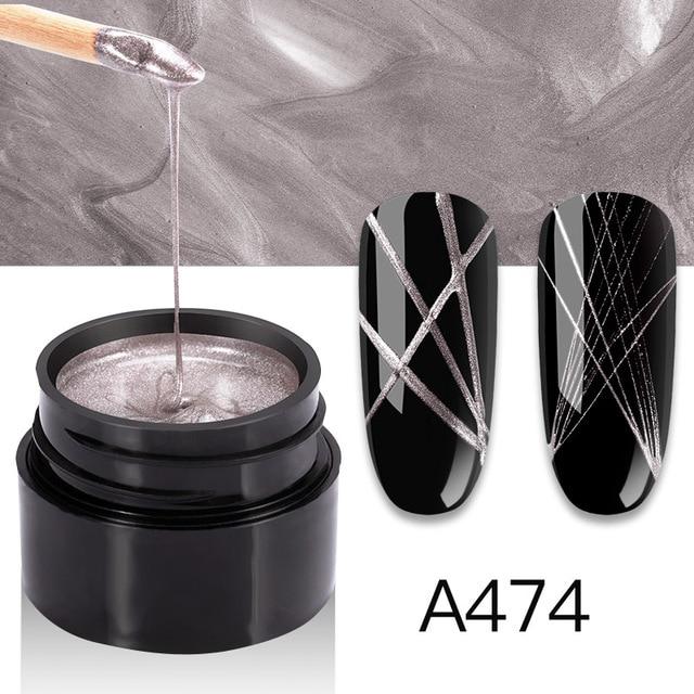Glow in the Dark Spider Nail Gel 3PCS