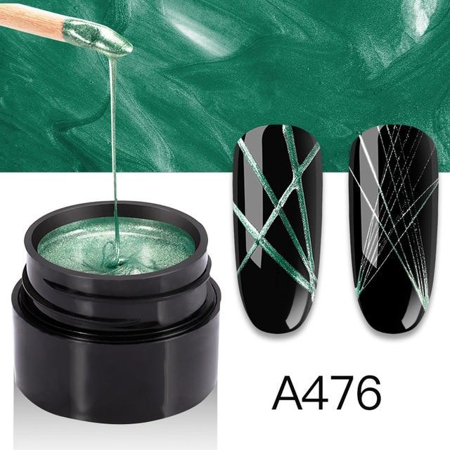Glow in the Dark Spider Nail Gel 3PCS