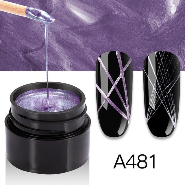 Glow in the Dark Spider Nail Gel 3PCS