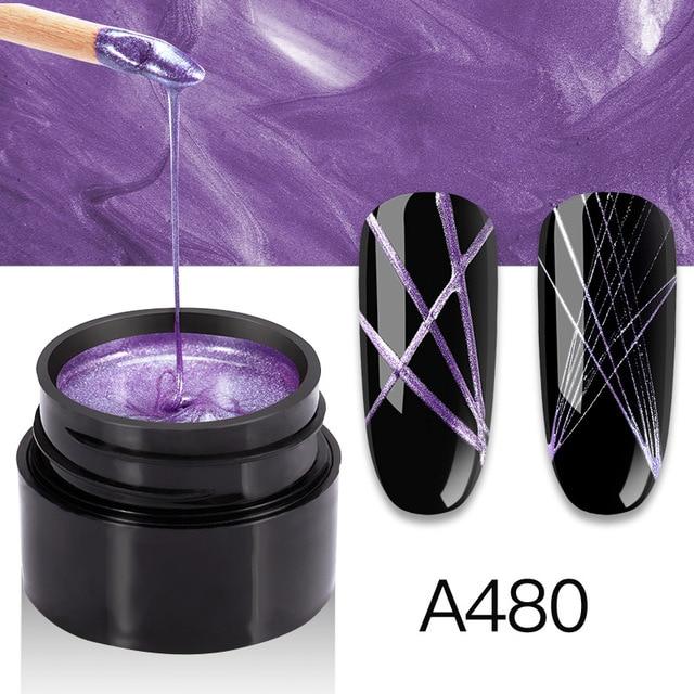 Glow in the Dark Spider Nail Gel 3PCS