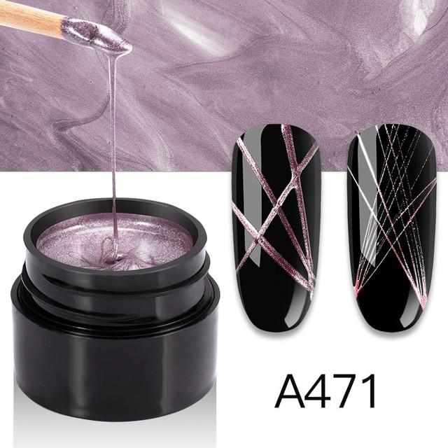 Glow in the Dark Spider Nail Gel 3PCS