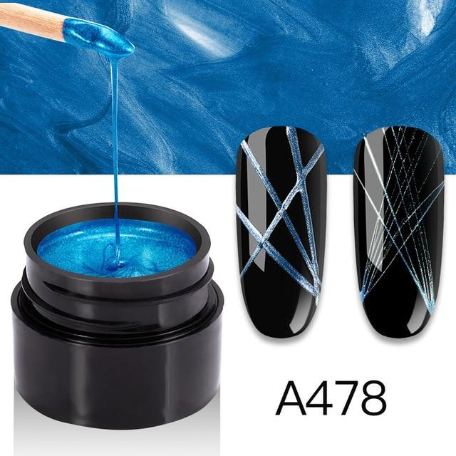Glow in the Dark Spider Nail Gel 3PCS