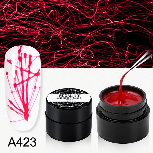 Glow in the Dark Spider Nail Gel 3PCS