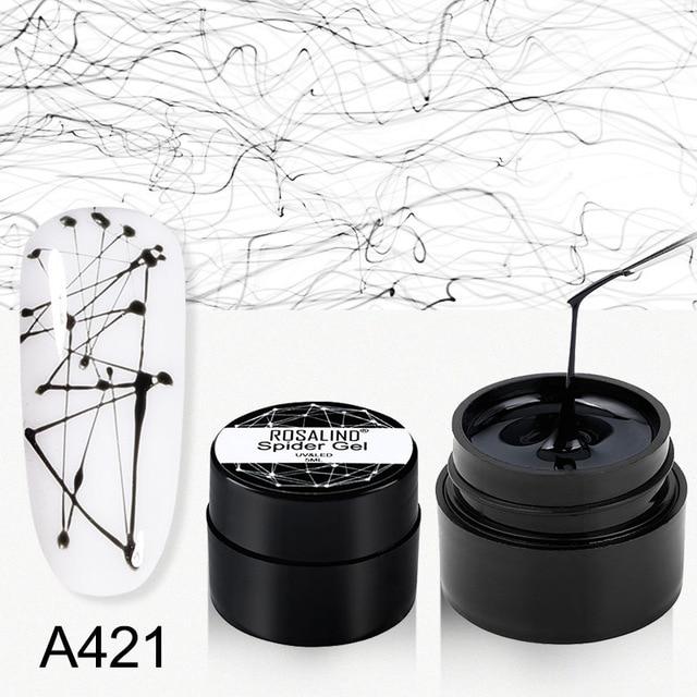 Glow in the Dark Spider Nail Gel 3PCS
