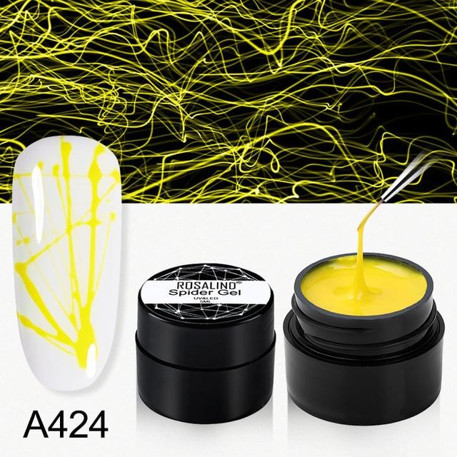 Glow in the Dark Spider Nail Gel 3PCS