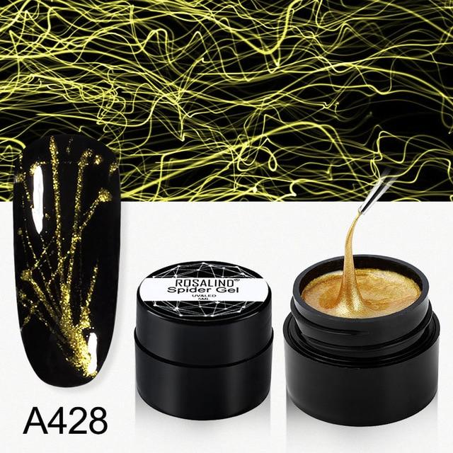 Glow in the Dark Spider Nail Gel 3PCS