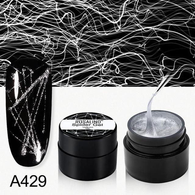 Glow in the Dark Spider Nail Gel 3PCS