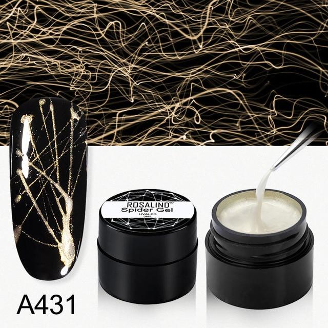 Glow in the Dark Spider Nail Gel 3PCS