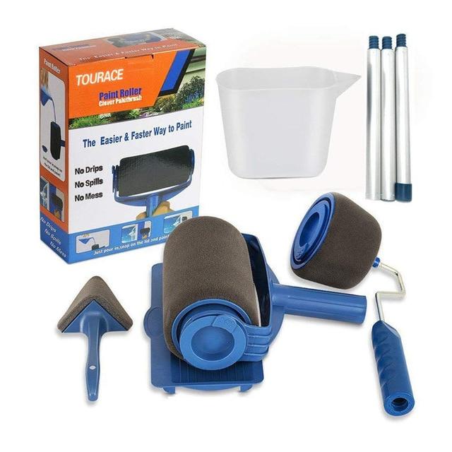 MULTIFUNCTIONAL PAINT ROLLER BRUSH TOOLS SET