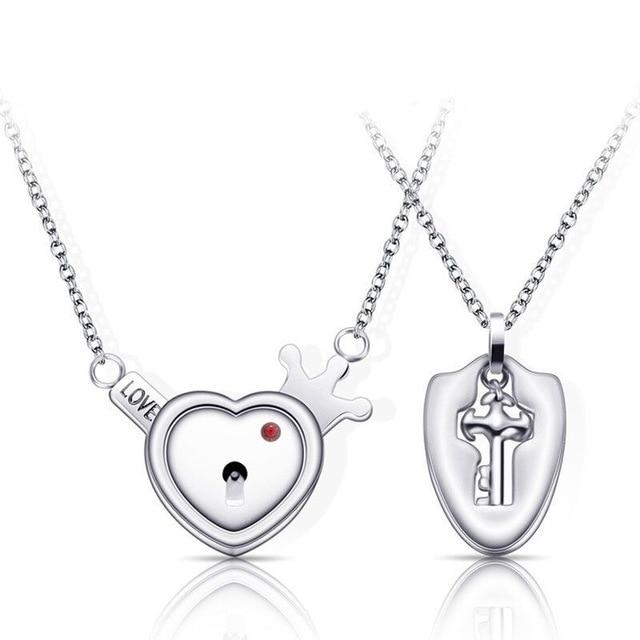 Love Lock Your Heart Bracelet Set