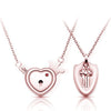 Love Lock Your Heart Bracelet Set