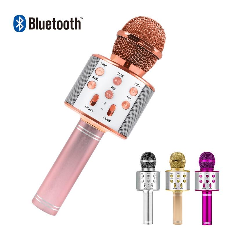 Wireless Bluetooth 3-In-1 Karaoke Mic Speaker