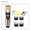 Electrical Dog Hair Trimmer Low-noise Pet Hair Clipper Machine Rechargeable Grooming Cutter Pet Hair Remover Comb+Spare Blade
