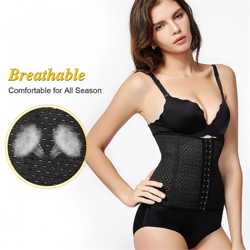Waist Trainer Belt Corsets Steel Boned Body Shaper Women Postpartum Band Sexy Bustiers Corsage Modeling Strap cinta modeladora