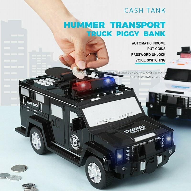 Police car piggy bank