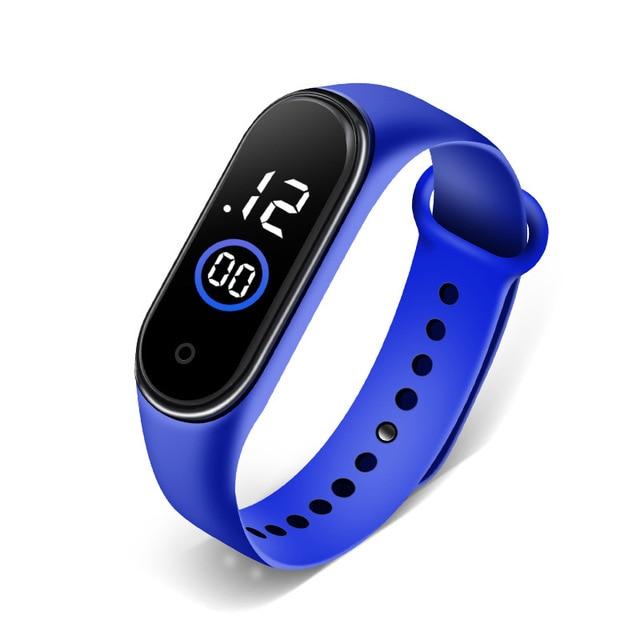 Waterproof Children Boys Girls Digital LED Quartz Alarm Date Sports Wrist Watch New Arrival Freeshipping Hot Sales Sport Watches
