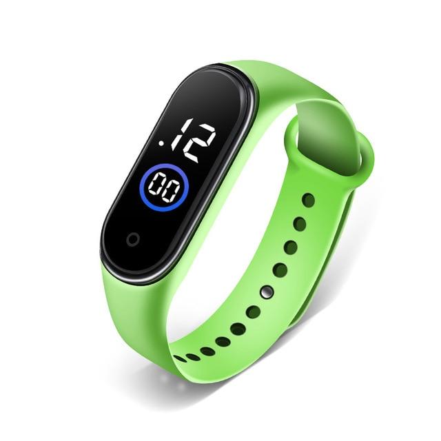 Waterproof Children Boys Girls Digital LED Quartz Alarm Date Sports Wrist Watch New Arrival Freeshipping Hot Sales Sport Watches