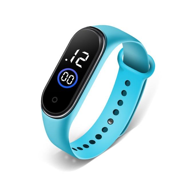 Waterproof Children Boys Girls Digital LED Quartz Alarm Date Sports Wrist Watch New Arrival Freeshipping Hot Sales Sport Watches
