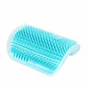 Pet Products For Cats Brush Corner Cat Massage Self Groomer Comb Brush With Catnip Cat rubs the face a tickling comb