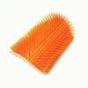 Pet Products For Cats Brush Corner Cat Massage Self Groomer Comb Brush With Catnip Cat rubs the face a tickling comb