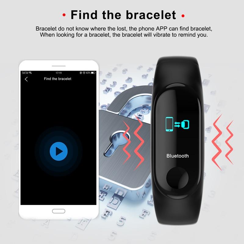 SMART FITNESS WATCH BLUETOOTH BRACELET WRISTBAND