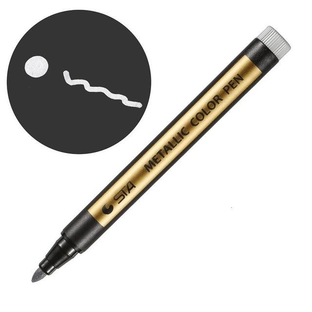 Metallic Brush Pens